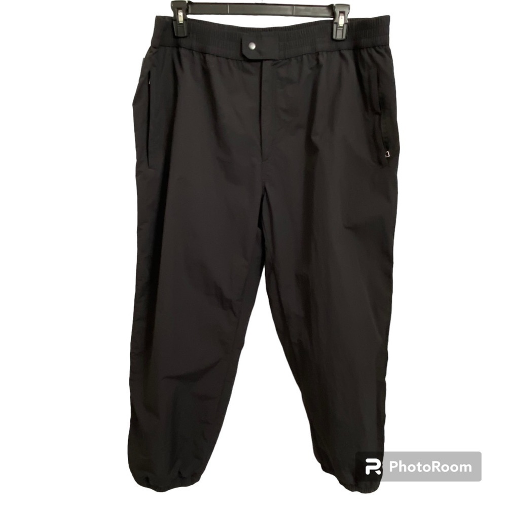 OBERMEYER / Black Lined Ski Snowboarding Pants Size 2XL Short